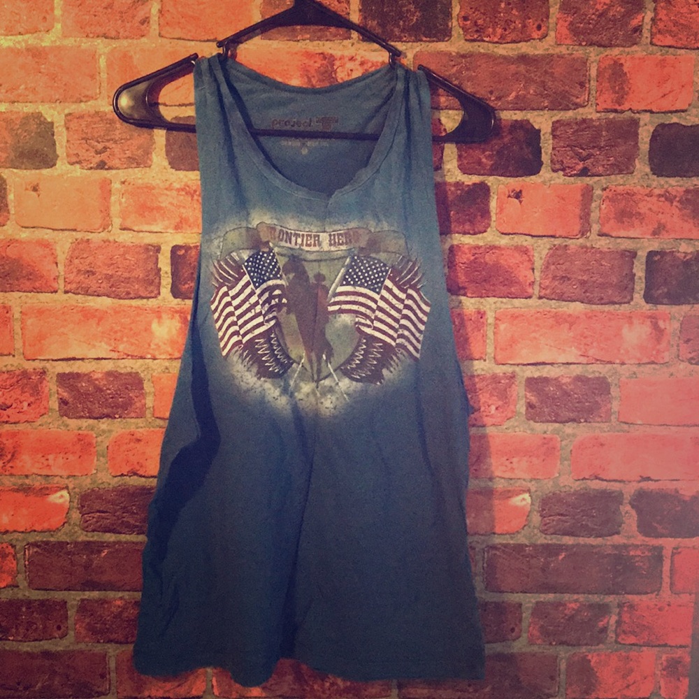 American themed tank